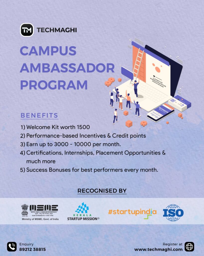 Campus Ambassador Program – TECHMAGHI